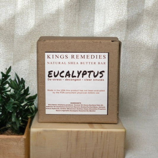 EUCALYPTUS SHEA BUTTER HERBAL SOAP
