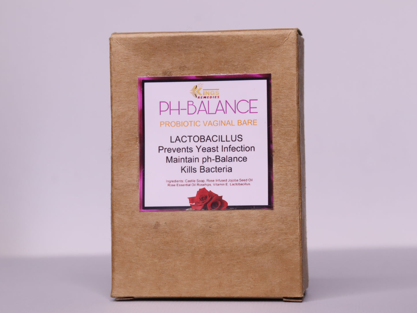 PH-BALANCE PROBIOTIC VAGINAL SOAP BAR