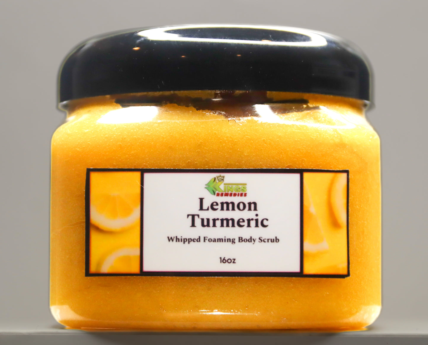 LEMON TURMERIC WHIPPED FOAMING BODY SCRUB