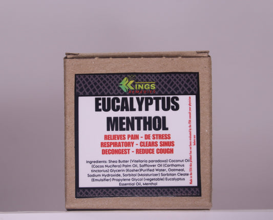 EUCALYPTUS & MENTHOL HERBAL SOAP