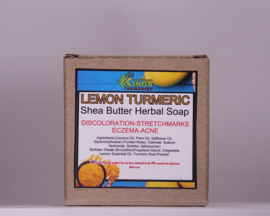 LEMON TURMERIC HERBAL SOAP