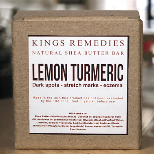 LEMON TURMERIC HERBAL SOAP